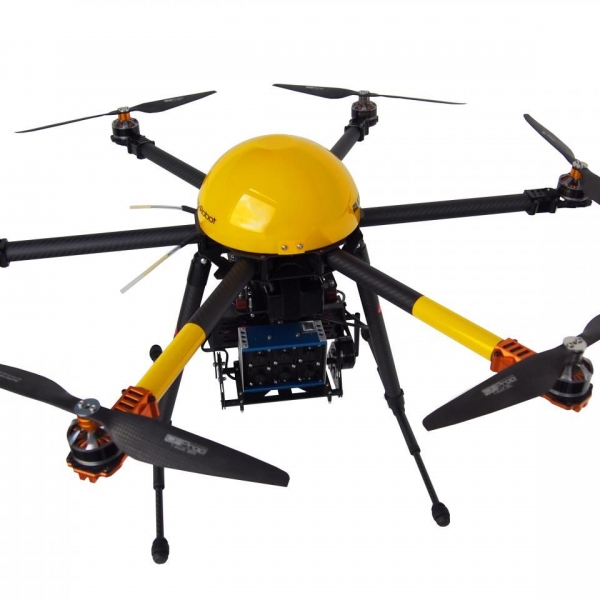 Los drones más costosos del mundo - Robot de inspección MULTIROTOR G4