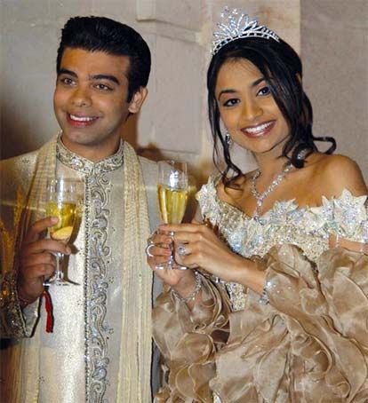 Las 5 bodas más caras del mundo - Vanisha Mittal y Amit Bhatia