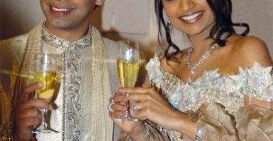Las 5 bodas más caras del mundo - Vanisha Mittal y Amit Bhatia